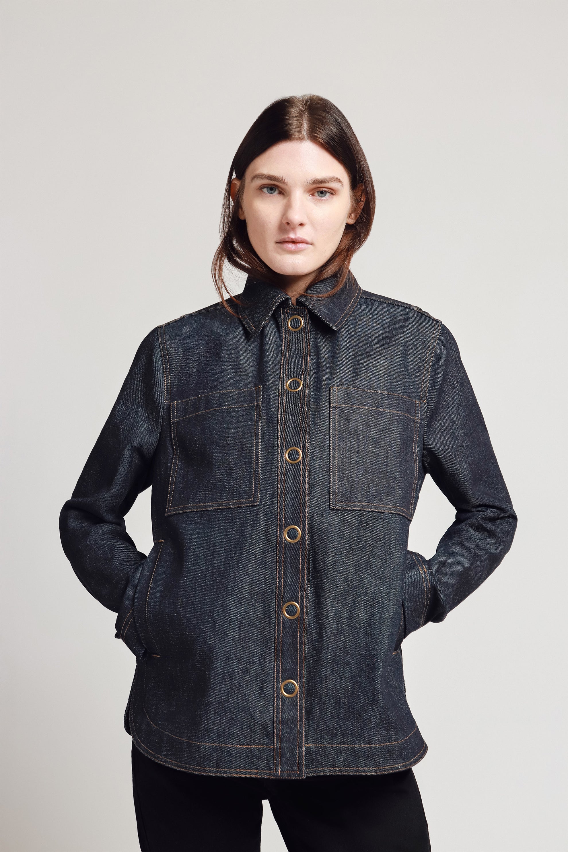 Robbie Denim Shirt Jacket