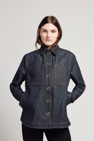 Robbie Denim Shirt Jacket