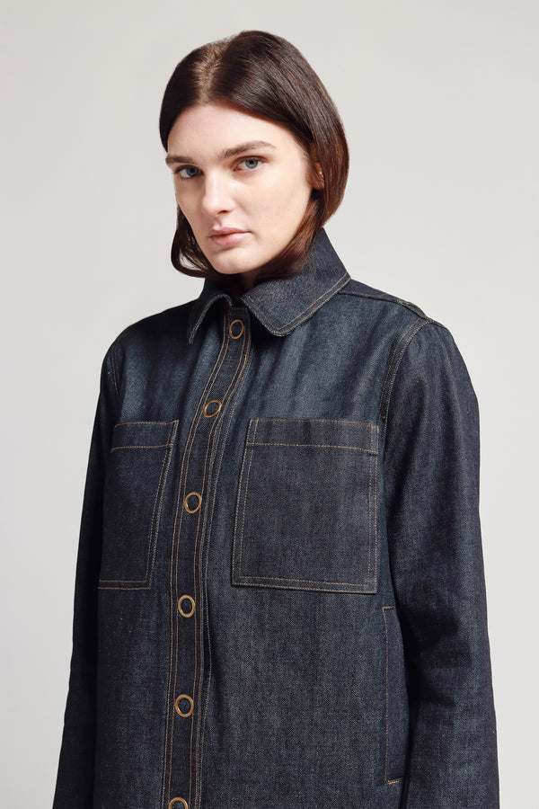 Robbie Denim Shirt Jacket