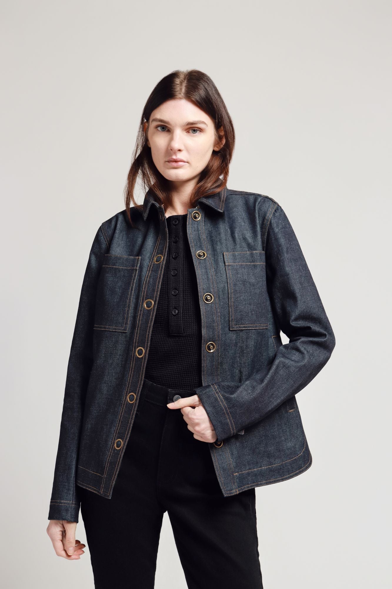 Robbie Denim Shirt Jacket