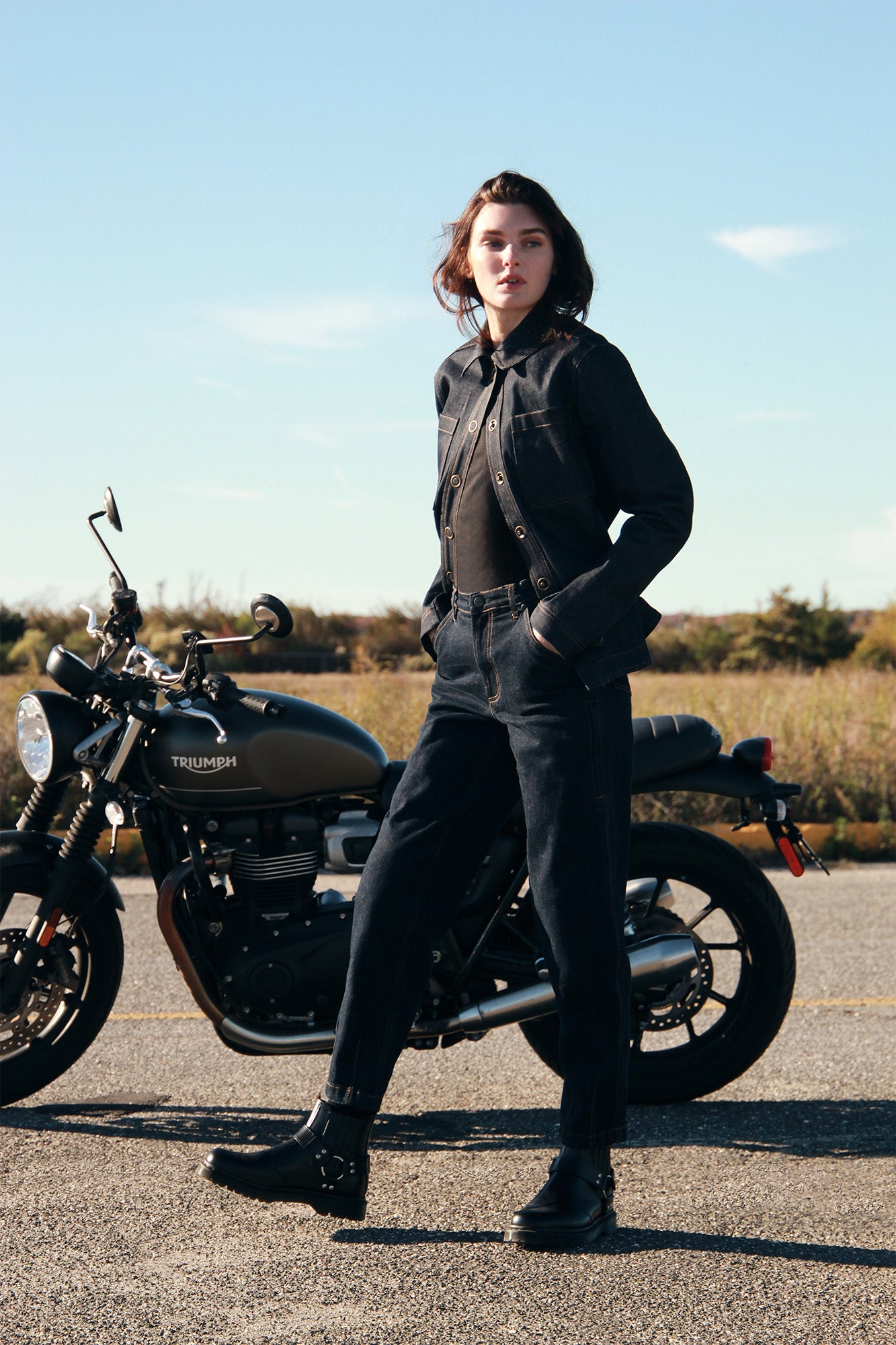 Robbie Denim Shirt Jacket